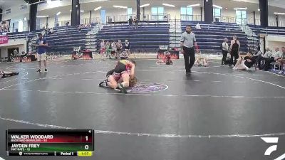 108 lbs Round 5 (6 Team) - Walker Woodard, Backyard Brawlers vs Jayden Frey, Mat Rats