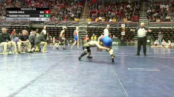 2A-132 lbs Cons. Round 4 - Mason Avila, Decorah vs Tanner Paustian, Woodward-Granger