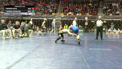 2A-132 lbs Cons. Round 4 - Mason Avila, Decorah vs Tanner Paustian, Woodward-Granger