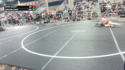 136 lbs Consi Of 32 #2 - Marie Basset, Devils Gate WC vs Ashlynn Lynch, Northwood HS