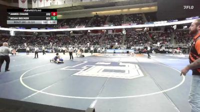 II-131 lbs Champ. Round 2 - Noah Becker, Mexico vs James Chase, Avon-Geneseo