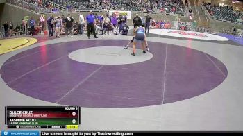 132 lbs Round 5 - Dulce Cruz, Ridgeview HS Girls Wrestling vs Jasmine Rojo, La Pine Hawk Mat Club