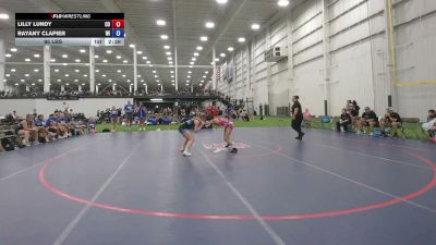 95 lbs Lilly Lundy, Colorado vs Rayany Clapier, Wisconsin
