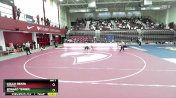 165 lbs Quarterfinal - Collin Hearn, Seton Hill vs Edward Terreri, Felician