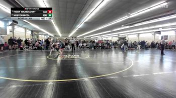 135 lbs Round Of 16 - Tyler Youngcourt, Hazelton vs Weston Nicol, Honeoye Falls