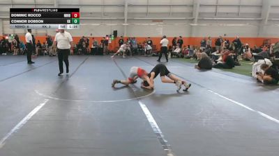 76 lbs Round 5 (6 Team) - Connor Dobson, Kardiac Kidz vs Dominic Rocco, Neighborhood Wrestling