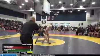 113 lbs Champ. Round 1 - Evyn Ewing, Canyon (Anheim) vs Benjamin Ruiz, Lakeside