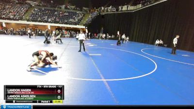 117 lbs Cons. Round 2 - Landon Askelsen, Moen Wrestling Academy vs Landon Hagen, Viking Wrestling Club (IA)