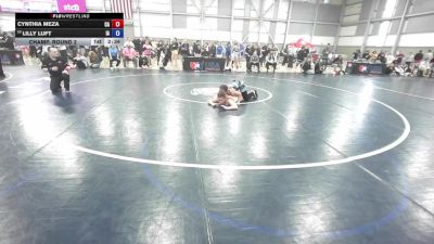 U20 Women - 62 lbs Champ. Round 2 - Cynthia Meza, CA vs Lilly Luft, IA