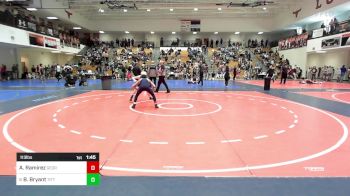 113 lbs Quarterfinal - Aaron Ramirez, Georgia vs Bo Bryant, Tift Wrestling Academy