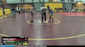 120 lbs Semifinal - Khtrell Preston, Jefferson (Portland) vs Nico Yazzolino, Canby