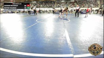 126 lbs Round Of 64 - Jackson McCurley, Shelton Wrestling Academy vs Matteo Villegas, Kansas Young Guns