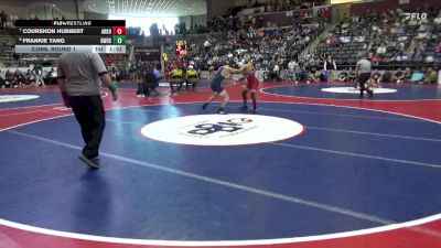 5A 106 lbs Cons. Round 1 - Frankie Yang, Greenwood vs Courshon Hubbert, Arkansas High School