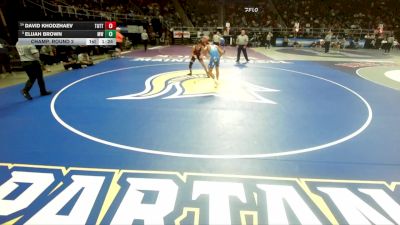 I-144 lbs Champ. Round 2 - Elijah Brown, Monroe-Woodbury vs David Khodzhaev, Tottenville