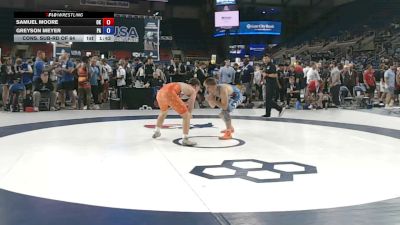 150 lbs Cons. Sub-rd Of 64 - Samuel Moore, Oklahoma vs Greyson Meyer, Pennsylvania