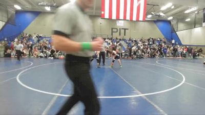 88 lbs Quarterfinal - Oliver Maitland, Northside Wrestling Club vs Fisher Titus, Defiant Wrestling Club