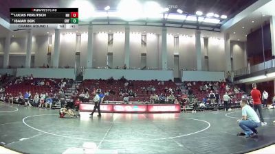 92 lbs Champ. Round 1 - Isaiah Sok, Clinic Wrestling FXBG vs Lucas Ferlitsch, Nova WC