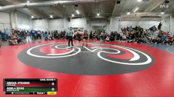 190 lbs Cons. Round 4 - Gisela Rivas, North Platte vs Abigail Stearns, Loveland