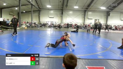 70 lbs Final - Robert Gibbs, Backyard Brawlers Wrestling Club - (A) vs Garner Lott, The Storm Wrestling Center