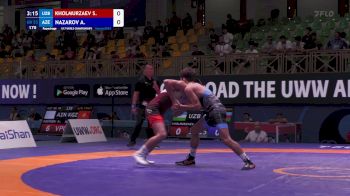 55 kg Repechage #2 - Sardor Kholmurzaev, Uzbekistan vs Ali Nazarov, Azerbaijan
