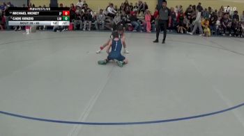 65 lbs Cons. Round 2 - Michael Hickey, Levici Prep vs Cade Senzig, LAW