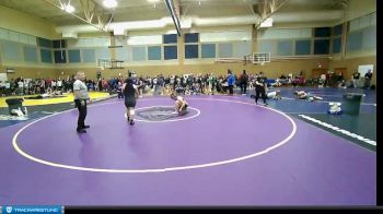 155lbs Cons. Round 2 - Ava Pintor, Warrenton vs Amailee Niz, Yelm (Girls)