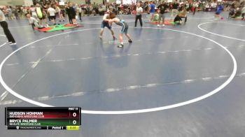 144 lbs Cons. Round 3 - Bryce Palmer, NB Elite Wrestling Club vs Hudson Hohman, Bad Karma Wrestling Club