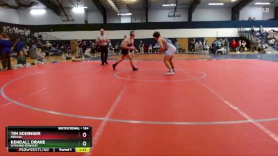 184 lbs Cons. Round 4 - Tim Eddinger, Messiah vs Kendall Drake, Wyoming Seminary