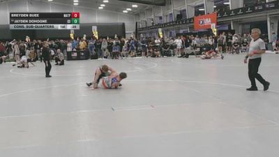 150 lbs Cons. Sub-quarters - Breyden Buee, Matpac vs Jayden Dohogne, ISI