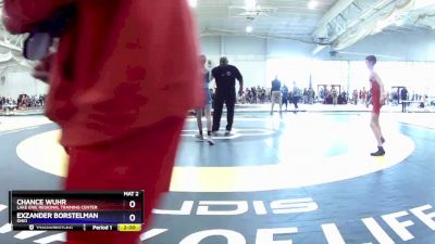 100 lbs Round 3 - Chance Wuhr, Lake Erie Regional Training Center vs Exzander Borstelman, Ohio