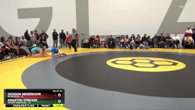 129 lbs Round 3 - Kingston Stricker, Dundee Wrestling vs Jackson Niederkohr, Killer Elite
