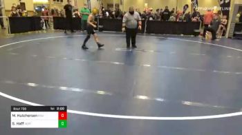 90 lbs Semifinal - Marco Hutcherson, Kiski Area vs Sam Haff, North Allegheny