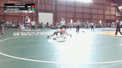 113 lbs Round Of 16 - Carlos Rivera-russe, Hammer Wrestling vs Luke Richards, Raw