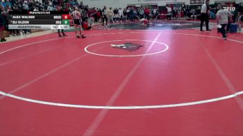 114 lbs Quarterfinal - Alex Walser, Maple River/USC vs Eli Olson, Dawson-Boyd - Lac Qui Parle - Montevideo United