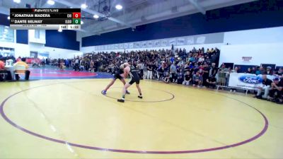 132 lbs Champ. Round 1 - Dante Selway, El Dorado vs Jonathan Madera, Chino