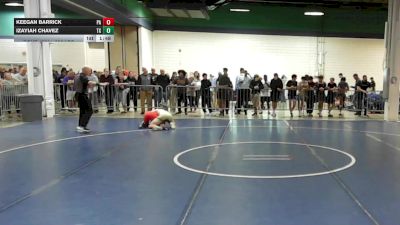 120 lbs Consi Of 32 #2 - Keegan Barrick, PA vs Izayiah Chavez, TX