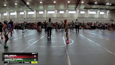 64 lbs Finals (2 Team) - Abel Driscol, Killer Elite vs Gannon McCardell, Upstate Uprising