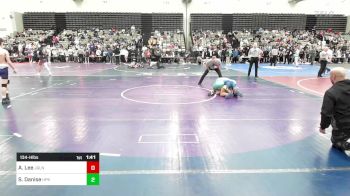 134-H lbs Round Of 32 - Aidan Lee, John Glenn vs Santino Danise, Hanover Park