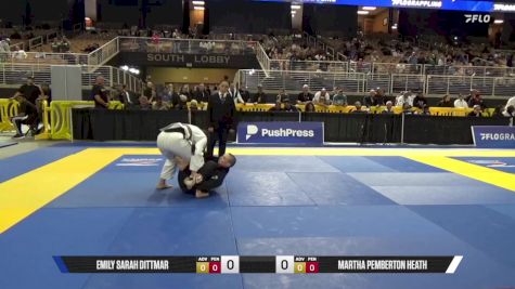 Martha Pemberton Heath vs Emily Sarah Dittmar 2025 Pan Jiu Jitsu IBJJF Championship