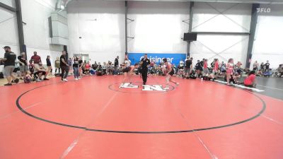 46 lbs Semifinal - Kennedy Hogan, Charlies Angels- W vs Calleigh McBride, Maryland Mana - W