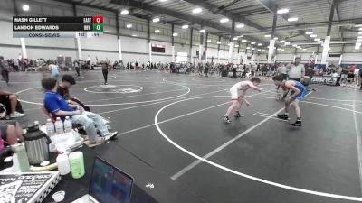 120 lbs Consolation - Nash Gillett, East Valley WC vs Landon Edwards, Rby Wc