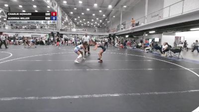 102 lbs Round 4 (6 Team) - Charlie Howard, Empire Girls WC vs Audrina Miller, Wrecking Crew Dream Crushers