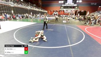 77 lbs Quarterfinal - Braxten Sombke, Dakota Boyz WC vs Roland Gilley, Windy City WC