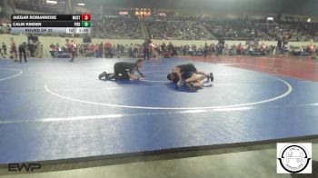 101 lbs Round Of 32 - Jaegar RomanNose, Mustang Middle School vs Calin Kinder, Piedmont