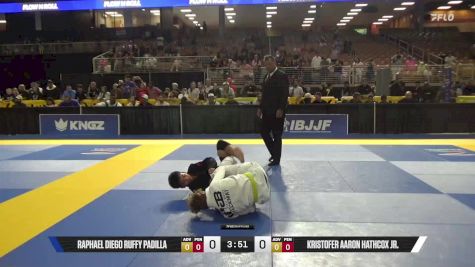 Kristofer Aaron Hathcox Jr. vs Raphael Diego Ruffy Padilla 2025 Pan Kids Jiu-Jitsu IBJJF Championship