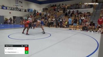 182 lbs Semifinal - Michael Jackson, Warrior Wrestling vs Walker Stephenson, Hillcrest