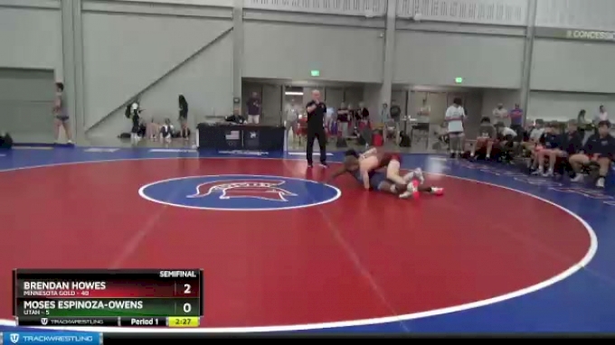 152 lbs Semis & 1st Wrestleback (8 Team) - Brendan Howes, Minnesota ...