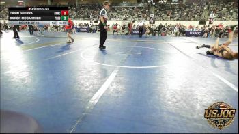 84 lbs Round Of 16 - Casin Guerra, Newcastle Youth Wrestling vs Daxon McCarther, Prodigy Elite Wrestling