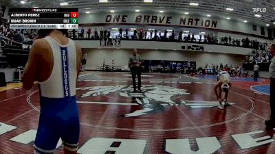 113 lbs 4th Wrestleback (16 Team) - Alberto Perez, Trion vs Noah Brown, Gordon Lee