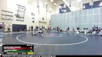 120 lbs Cons. Round 1 - Cristian Nunez, Wapato vs Lucas Dove-Montes, West Valley (Yakima)